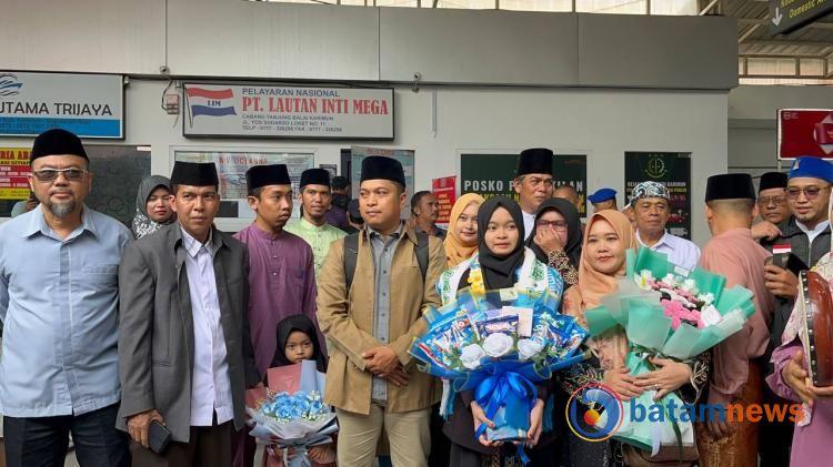 Qoriah Muda Karimun, Mauludiyatun Hasanah, Raih Juara III MTQ Internasional di Qatar