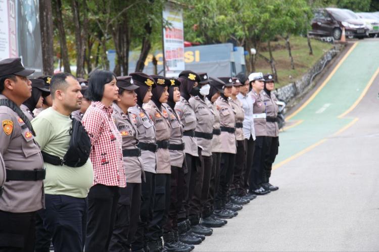 Polresta Barelang Gelar Apel Siaga Jelang Libur Isra Mikraj dan Imlek