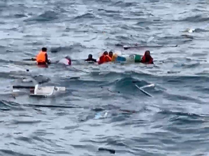 Kapal Melati Indah Tujuan Kalimantan Tenggelam di Perairan Lingga, Semua Kru Selamat