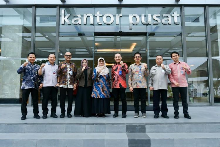 Dewan Komisaris Bank Nagari Lakukan Studi Banding ke BRK Syariah Terkait Kebijakan Remunerasi