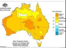 Australia Catatkan 2024 Jadi Tahun Terpanas Kedua dalam Sejarah, Dihantui Dampak Perubahan Iklim 2025