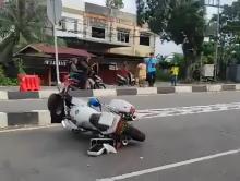 Kecelakaan di Flyover Basuki Rahmat, Kanit Gakkum Polresta Tanjungpinang Dilarikan ke RSAL