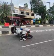 Viral! Ipda Marbun Alami Kecelakaan Tunggal di Flyover Tanjungpinang, Ini Kondisinya Sekarang
