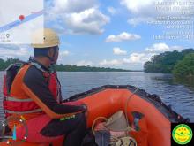 WNA Malaysia Tenggelam di Sungai Siak, Tim SAR Lakukan Pencarian