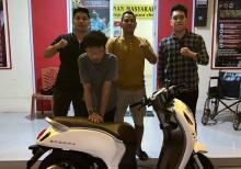 Polsek Tebing Tangkap Maling Motor di Karimun, Pelaku Dibekuk Saat Tertidur