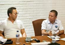 Bahas Kerjasama Bisnis Pasir Kuarsa, Ketua Umum HIPKI Temui Aryo Djojohadikusumo
