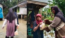 KUA Lingga Apresiasi Aksi Peduli Pengurus Masjid Manfaatkan Dana Infak Bantu Warga Terdampak Banjir
