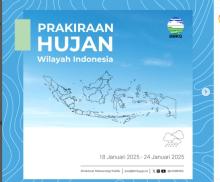 Waspada Hujan Lebat di Kepulauan Riau dan Wilayah Lainnya 18-20 Januari 2025, Ini Daftar Daerah Terdampak