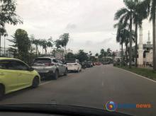Ganggu Pengguna Jalan, Dishub Batam Tertibkan Parkir Liar di Depan Pelabuhan Internasional Batam Center