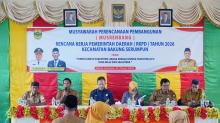 Musrenbang RKPD 2026 Kecamatan Bakung Serumpun Digelar, Fokus Pada Sinkronisasi Usulan Warga
