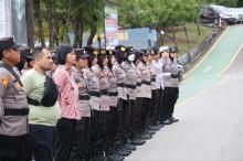 Polresta Barelang Gelar Apel Siaga Jelang Libur Isra Mikraj dan Imlek