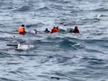 Kapal Melati Indah Tujuan Kalimantan Tenggelam di Perairan Lingga, Semua Kru Selamat