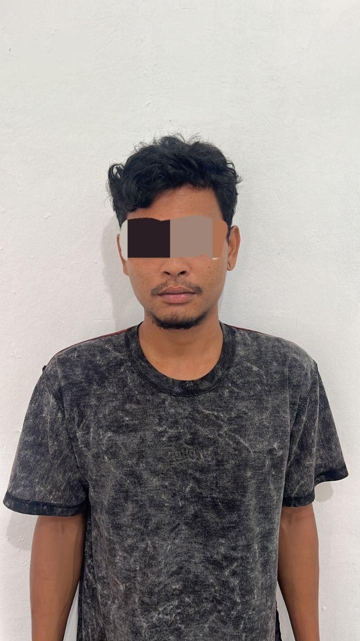 Polsek Batam Kota Tangkap Pencuri Tiang Besi di Vihara Sei Panas, 1 Pelaku Masih Buron