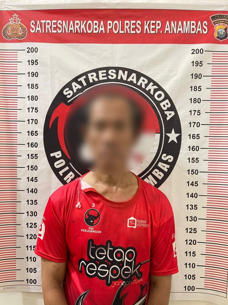 Pria di Anambas Tertangkap Gunakan Sabu-sabu di Seberang Kantor Pengadilan Agama Tarempa