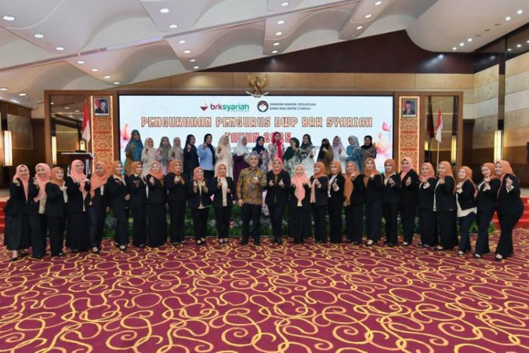 Pengurus Baru DWP BRK Syariah 2025 Resmi Dikukuhkan, Siap Jalankan Program Kerja