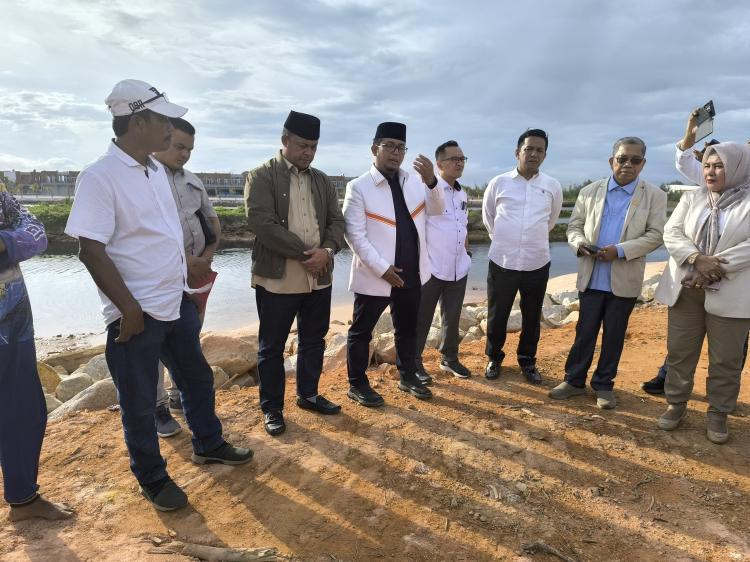 DPRD Kepri Tinjau Proyek Reklamasi di Bengkong, Bahktiar Soroti Dampak terhadap Nelayan