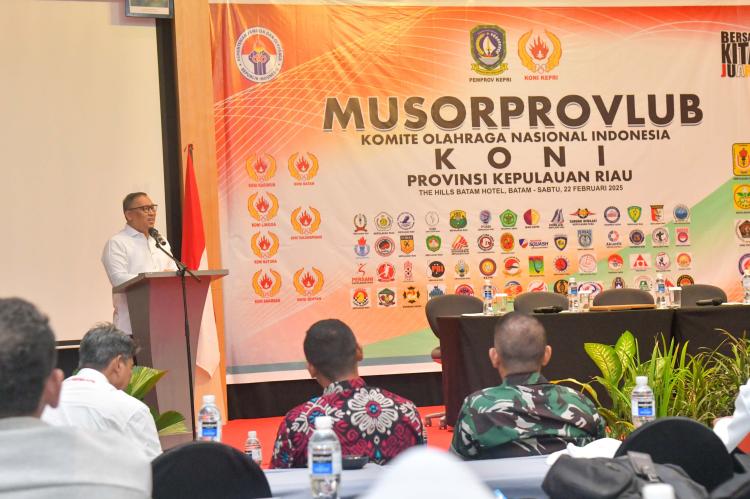 MUSORPROVLUB KONI 2025 Provinsi Kepulauan Riau Digelar di Batam