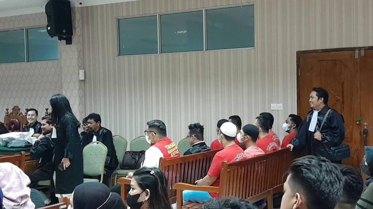 Sidang Kasus Narkotika Mantan Kasat Narkoba Polresta Barelang, Saksi Pelapor Cabut Keterangan di BAP