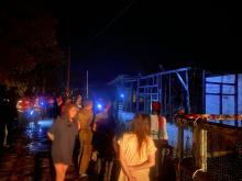 Rumah Warga di Singkep Ludes Terbakar Diduga Api Berasal dari Motor Terparkir
