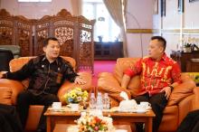 Perkuat Kolaborasi, Pengadilan Agama dan Kemenag Lingga Temui Bupati Nizar