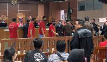 Lima Eks Anggota Satresnarkoba Polresta Barelang Jalani Sidang Eksepsi di PN Batam