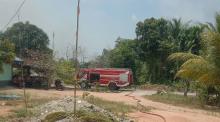 Kebakaran Lahan Kembali Terjadi di Pulau Karimun Besar, Kabupaten Karimun, Kepri