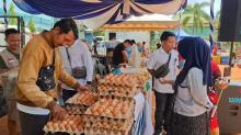 Operasi Pasar Murah Ramadan di Batam Padat, Pembeli Keluhkan Keterbatasan Pembayaran Gunakan QRIS