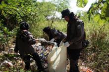 HPSN 2025: Relawan Kumpulkan 791,5 Kg Sampah di Pantai Tanjung Uma Batam