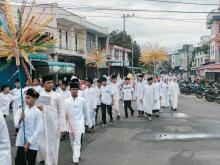 Sambut Ramadan, SIT Insan Cendikia dan Yayasan Melayu Cendikia Gelar Pawai Taaruf di Dabo Singkep