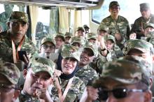 Wakil Bupati Bintan Deby Maryanti Ikuti Retret Kepala Daerah di Magelang, Langsung Pakai Seragam Komcad