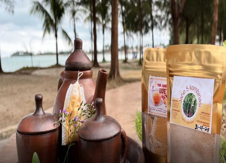 Teh Jahe Kunyit Ude Yus, Minuman Khas Natuna yang Menyehatkan dan Menghangatkan Tubuh