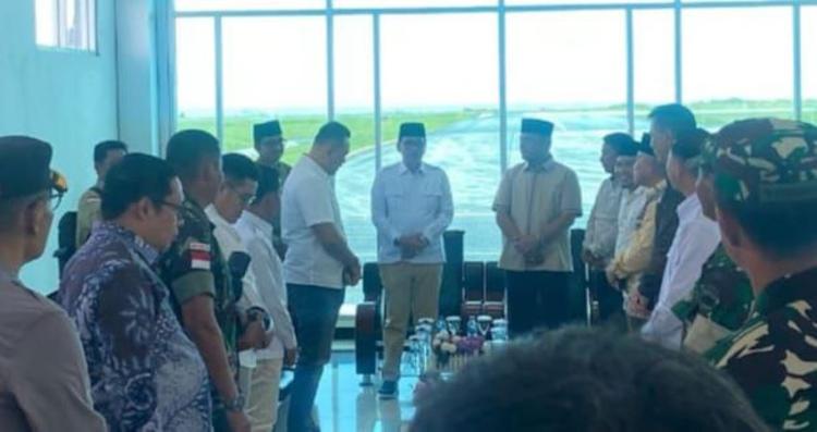 Wakil Bupati  Natuna Sambut Kunjungan Perdana Ketua DPRD Kepri 