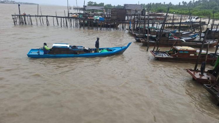 Dua Nelayan Karimun yang Hilang Kontak Saat Melaut di Peraiaran Pulau Buaya Lingga Ditemukan