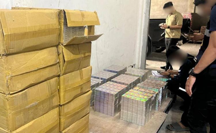Bea Cukai Karimun Sita 466.950 Batang Rokok Ilegal, Selamatkan Kerugian Negara Rp350 Juta