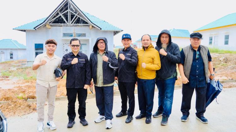 Deputi IV BP Batam Tinjau Progres Pembangunan Rumah Baru Warga Rempang di Tanjung Banon