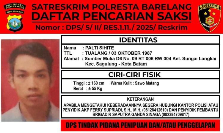 Diduga Jadi Korban Penipuan Bisnis Pengadaan Toga Wisuda, Warga Batam Rugi Rp412 Juta