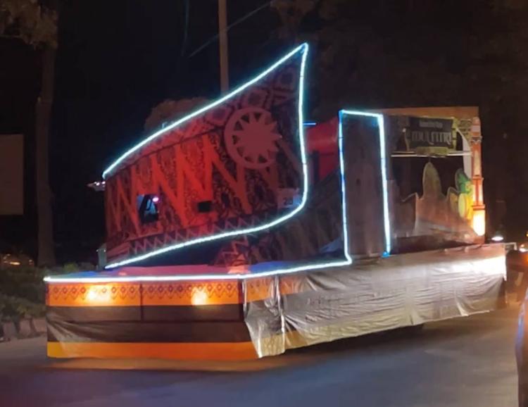 Pawai Takbir Idul Fitri 1446 H di Batam Meriah, Diikuti 123 Kendaraan dan Dihadiri Menteri