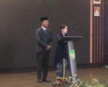 Wakil Wali Kota Batam Li Claudia Chandra Ngegas soal Sampah dan Tiang Reklame Saat Sertijab di Pemko Batam
