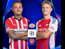 Jadwal 16 Besar Liga Champions Jelang Sahur: PSV Eindhoven Vs Arsenal