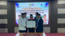 Serah Terima Jabatan Bupati dan Wakil Bupati Karimun, Iskandarsyah-Rocky Siap Lanjutkan Pembangunan
