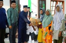 Bupati dan Wakil Bupati Lingga Mulai Safari Ramadan 1446 H di Desa Tanjung Irat