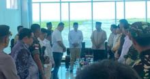 Wakil Bupati  Natuna Sambut Kunjungan Perdana Ketua DPRD Kepri 