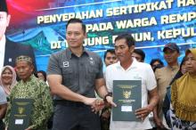 Ungkapan Terima Kasih Warga Terdampak Pengembangan Rempang Eco-City atas Penerbitan SHM