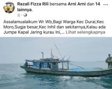 Dua Nelayan Karimun Hilang Kontak Saat Melaut