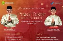 Pawai Takbir Idul Fitri 1446 H di Tanjungpinang: Jadwal, Rute, dan Pendaftaran