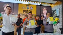 Dikendalikan Boboho Dua Kurir Narkoba Internasional Ditangkap di Tanjungpinang dan Jambi, 10 Kg Sabu Disita