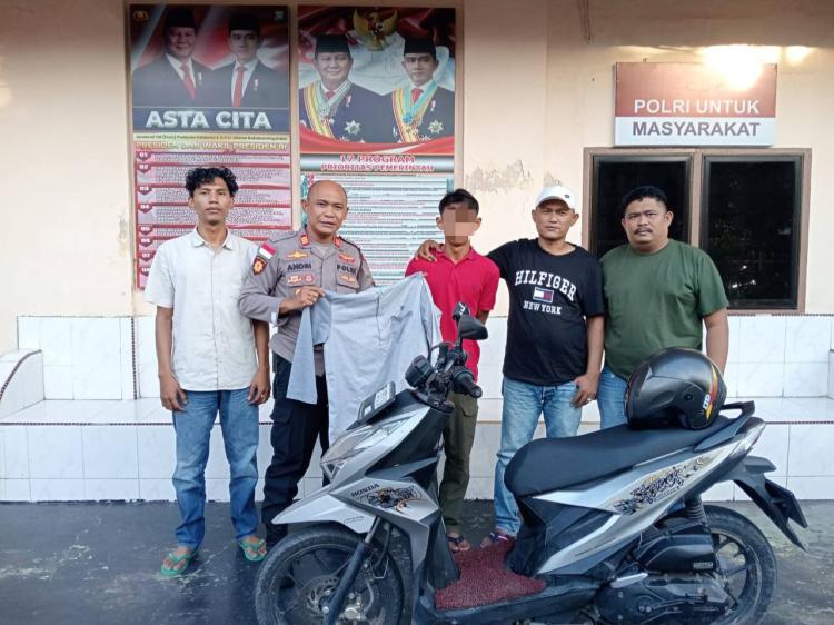 Rampas Uang THR Anak 13 Tahun di Karimun, Seorang Pemuda Diamankan Polisi