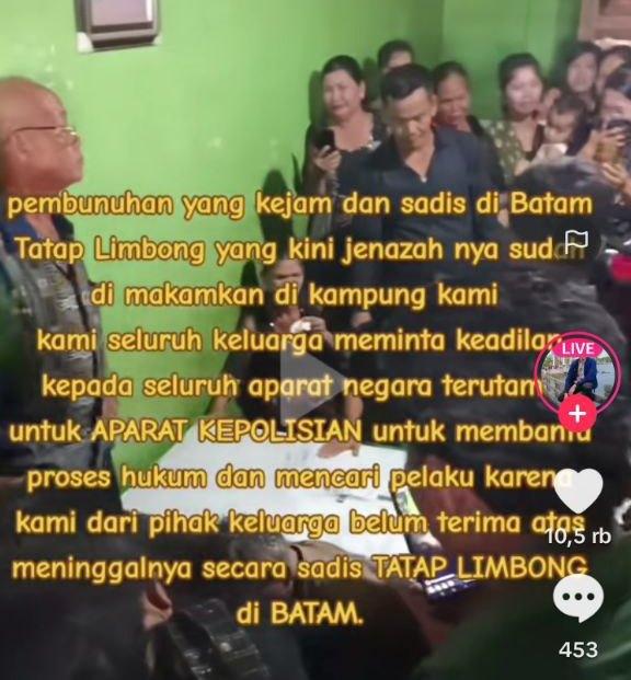 Misteri Kematian Tatap Limbong di Batam: Kecelakaan atau Pembunuhan?