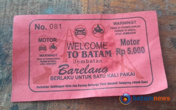 Pungutan Parkir di Jembatan Barelang, Dishub Batam: Itu Ilegal dan Tidak Resmi!