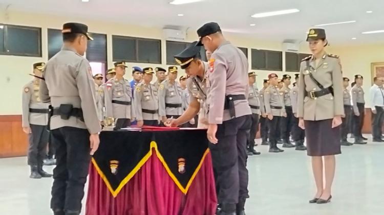 Tiga Kapolsek di Jajaran Polresta Barelang Resmi Berganti, Kapolresta Tekankan Pelayanan Publik